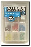 Littelfuse 00940400Z ATO Blade Fuse Super Value Pack - 40 Piece