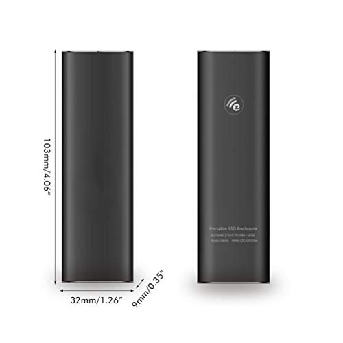 M.2 NVME Type bijvoegsel C Hard Drive Case Slijtvaste M.2 NVME Mobile Hard Drive Enclosure M.2 NVME Enclosure - Image 4