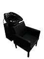 Beauty Shampoo Backwash Station with Adjustable CERAMIC Bowl and Triple-Certified Vacuum Breaker Omwah Brand