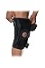 McDavid PSII Bi-Lateral Geared Polycentric Hinged Knee Brace Support, Improves Medial and Lateral Stability, Reduces Injury and Assists in Recovery, Black, Small