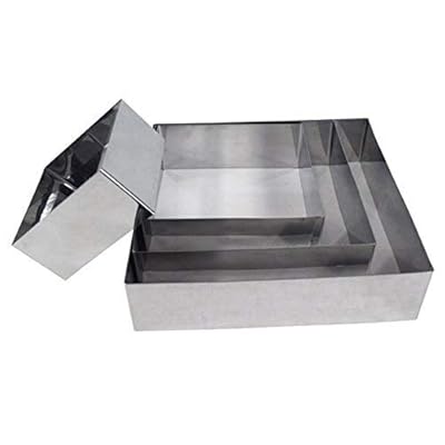 Euro Tins Square Bottomless Mousse Cake Baking Rings Zambia Ubuy
