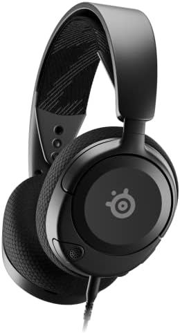 Arctis Nova 1 Casque de Jeu multisystème — Pilotes Hi-FI — Audio Spatial à 360° — Design Confortable — Durable — Ultra léger — Microphone antibruit — PC, PS5/PS4, Switch, Xbox – Noir