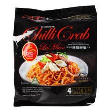 Prima Taste Singapore Chilli Crab Lamian Noodles, Pack of 4 (Best Chilli Crab Singapore)