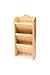 Fox Run Letter and Key Rack, 3 x 6.25 x 6.25 inches, Brown