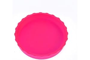 BWESOO Pink New Reusable Beverage Can Covers Color Beverage Lid Soda Protectors Silicone W3m5 Sealing Ca Leak-Proof Sealing Cap Lids