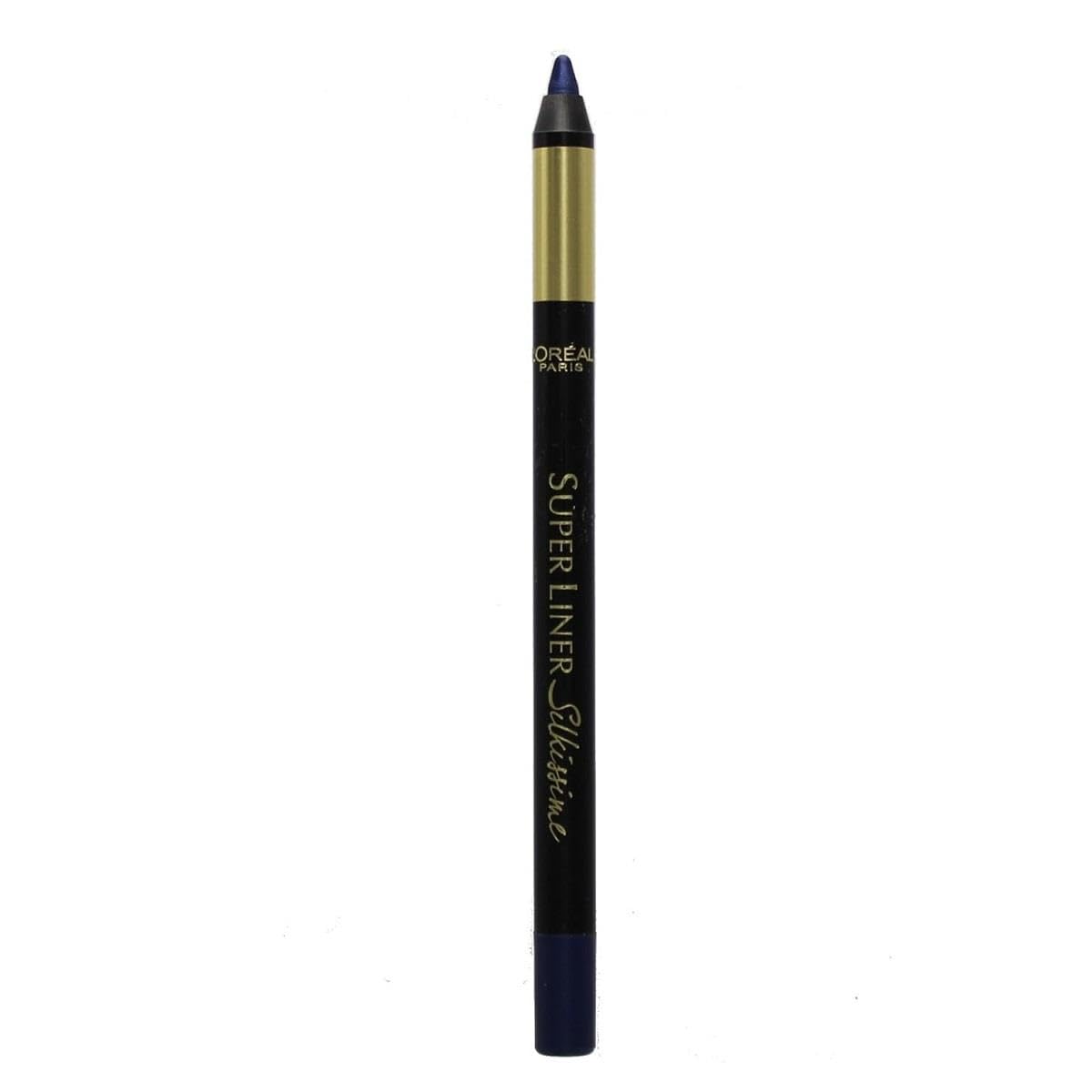 L'Oreal Super Liner Silkissme Silky and Shiny Waterproof Eyeliner Pencil, 03 Moonlight Blue
