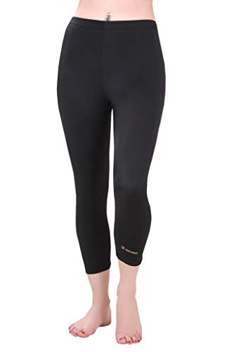 ROVARS Female Swimwear Solid Swim Capri 1 ROVARS Female Swimwear Solid Swim Capri