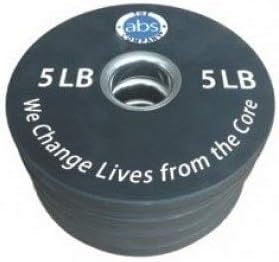 The Abs Company 5lb Olympic Weight Plates Set Of 4