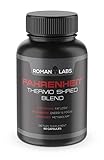 Roman Labs Fahrenheit Thermo Shred Blend - Natural Fat Loss, Weight Burner and Appetite Suppressant with Green Tea, Raspberry Ketones, L-Carnitine - Energy Booster Keto Pill Supplements - 60 Capsules