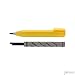 Worther 115 10 Shorty Pencil with Clip - Yellow