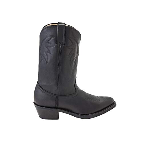 Durango Men's TR760 Trucker 11" Western Boot,Oiled Black,12 W US