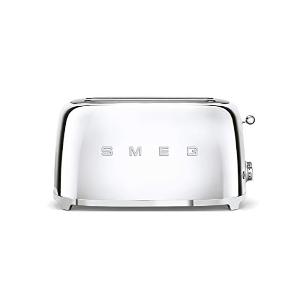 Tostadora SMEG 4 Rebanadas 220 Volt - TSF02SSEU | Cromo