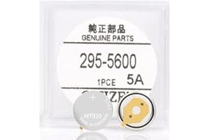 qrcamule Fits Citizen Rechargeable Battery Eco-Drive 295-5600 MT920 Capacitor Sealed Rechargeable Capacitor MT920