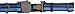 Coastal Pet K9 Explorer Reflective Adjustable Dog Collar - Comfortable Collar for The Outdoors - Durable, Lightweight Collar with Side-Release Buckle - Sapphire - 1