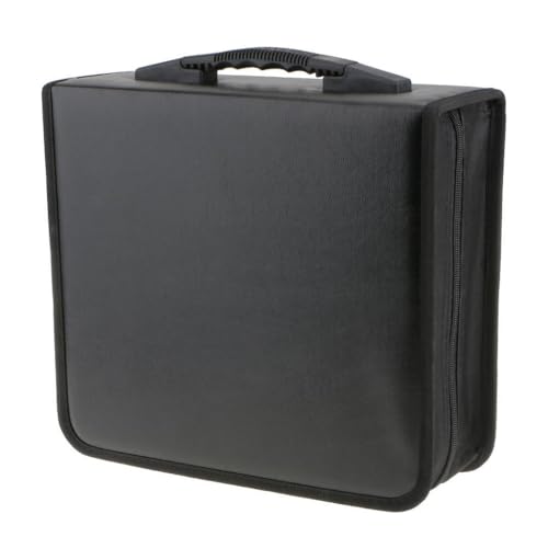 Organizador Porta Cd Para 520/400 Discos Cd/dvd/blu Ray Pasta (400)
