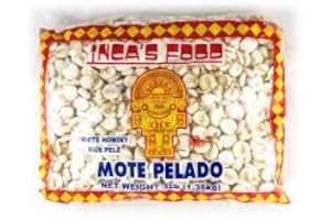 Inca's Food Mote Pelado - White Hominy 15oz (3-Pack)