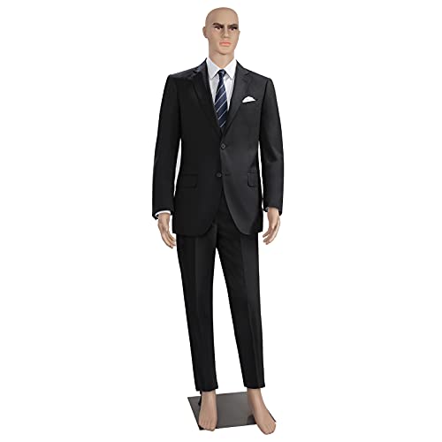 Male Mannequin Full Body Adjustable Mannequin Torso Dress Form with