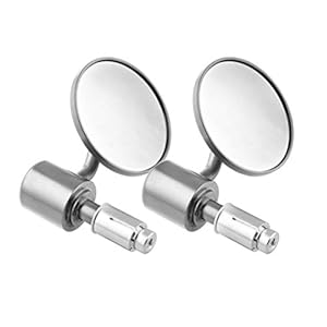LIOOBO 2 stks Motorfiets Spiegels Motorfiets Gemodificeerde Spiegel Achteruitkijkspiegel Stuurstuur Einde…
