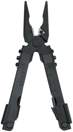 GERBERLegendary Knives 7550 Multi-Plier 600 Black Needle Nose Multi-Plier with Sheath, 5.7" x 1.6" x 2.9"