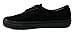 Vans Authentic Unisex Skate Shoes, BLACK/BLACK 14.5 B(M) US Women /  13 D(M) US Men