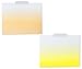 Decorative File Folders in Ombre Colors, Letter Size (9.5 x 11.5 Inches, 12-Pack)