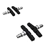 ALHONGA V-brake remvoeringen 2 paar remvoeringen set fiets remschoenen voor V-remmen U-rem en cantilever 4 stuks…