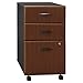 Bush Business Furniture Series A 3 Drawer Mobile File Cabinet, Hansen Cherry/Galaxy