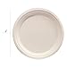 Stock Your Home Commercially Compostable 6 Inch Paper (100 Pack), Natural Disposable Bagasse, Eco-Friendly Made of Sugarcane Fiber