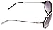 Carrera Cool/S Navigator Sunglasses,White, Black & Palladium Frame/Grey Gradient Lens,One Size