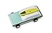Candylab Toys Wooden Cars, Woodie Wagon Redux with Surfboard, Modern Vintage Style Station Wagon, Kids Surf Toy, Solid Beech Wood