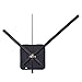 Mudder Long Spindle Quartz Clock Mechanism, 1/2 Inch Maximum Dial Thickness, 9/10 Inch Total Shaft Length (Black)