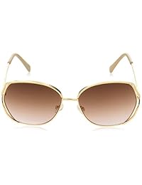 Vince Camuto Vc834 Rgd - Gafas de sol rectangulares para mujer (iridio no polarizado, 2.362 in), color oro rosa