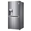 LG GML844PZKV Freestanding Rated American Fridge Freezer -Steel