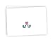 Cute Love Notes Greeting Card Set - 24 Mini Love Cards with Envelopes - 100% Recycled Cards for Everyday Love - Includes Colorful Heart Seal Stickers