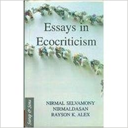 Essays in ecocriticism picture