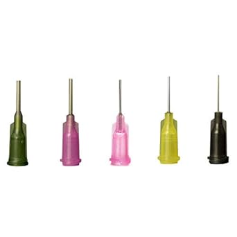Jensen Industrial Dispensing Tips Push On Luer Lock Variety 10 Pk Steel 1 Inch 14 16 18 20 22 Gauge Amazon Com Industrial Scientific