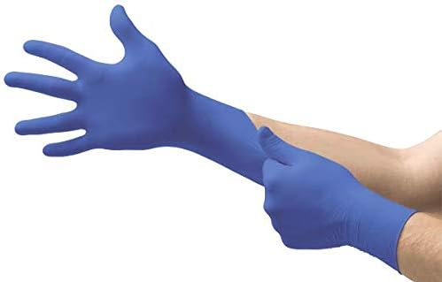 Ansell Perry 6034303 Micro-Touch Nitrile PF Glove Large 200/Bx