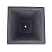 Square Ceramic Clay Pots Mold 3D DIY Clay Craft Flower Pot Mold Concrete Silicone Mold Planter Flower Pot Cement Vase Mould Home Decor Plant Flowerpot Cement Vase Molds Handmade Garden Decoration Tool