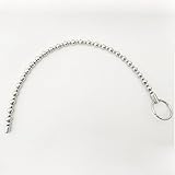 Stainless Solid Beads Urethral Sounds Penis Plug For Experienced bent arbitrarily(14 inch)