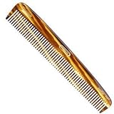 Kent - The Handmade Comb - 192 mm Coarse Toothed Dressing Table Comb Model No. R9T