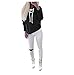 Sweatshirts Mallcat Women Long Sleeve Pullover Lace-up Sports T-shirt