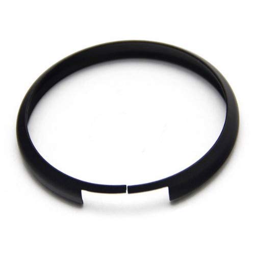 iJDMTOY Black Finish Smart Key Fob Replacement Ring Compatible With 08-up Mini Cooper JCW R55 R56 R57 R58 R59 R60