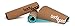 BodyGood Cork Yoga Mat – Non Slip Exercise and Pilates Mat Naturally Repels Germs, Sweat and Odors. Convenient and Lightweight! Take It to Every Workout with the Included Carrying Strap. (black)