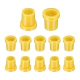 uxcell 12pcs Flanged Sleeve Bearings Plastic