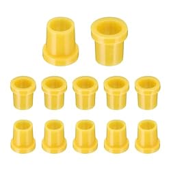 uxcell 12pcs Flanged Sleeve Bearings Plastic