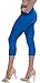 LMB Lush Moda Extra Soft Capri Leggings - Variety of Colors - Royal Blue