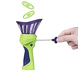 Go Play Flying Saucer Toy Set - Pull String Flying Disc, Great Party Favors, Bag Stuffers, or just Fun for Girls and Boys Ages 5 and Up.