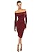 PattyBoutik Women's Off Shoulder Long Sleeve Dress