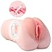 ZEMALIA Daina Male Masturbators Sex Toys, Pocket Pussy 3D Realistic Vagina Masturbator Adult Toys Close-Ended Stroker Built-in Cock Ring Sexual Exerciser for Man Masturbation