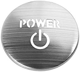 Amazon Vulcans トヨタ車用 エンジンスターターカバー ハイブリッド車用 シルバー 1pcs プッシュスタートカバー スタートボタン 内装 パーツ カスタム アクセサリー 内装パーツ 車 バイク